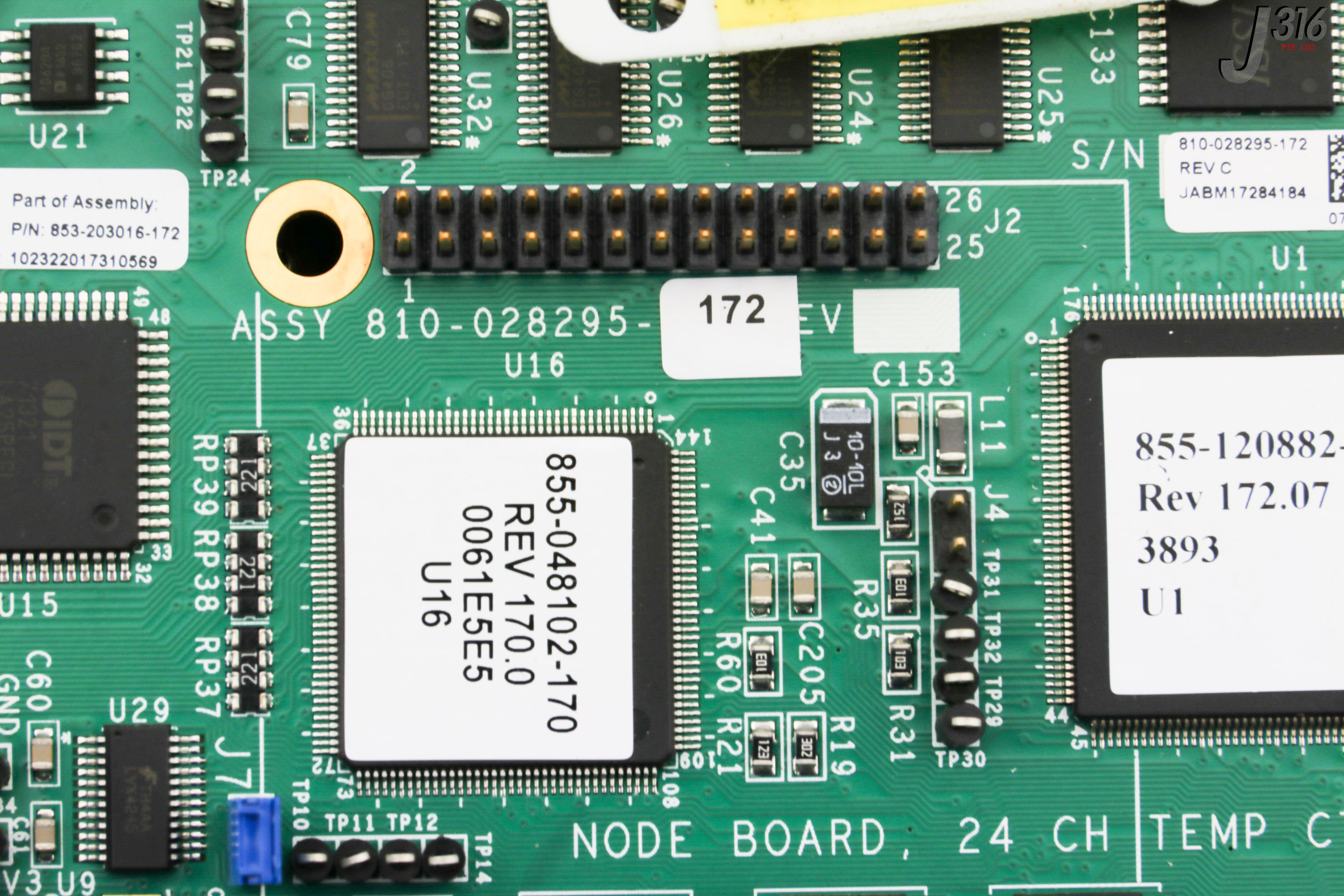 33529 LAM RESEARCH PCB ASSY, 24 CH TEMP CTL, 810-028296-171 853